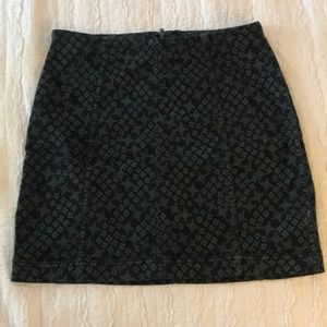 Free People panel mini skirt